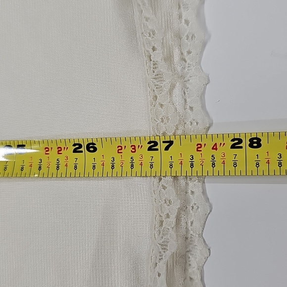 Vanity Fair Cream Midi Half Slip SIZE Small - Picture 8 of 8
